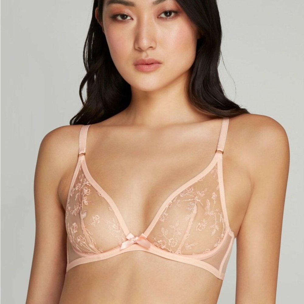 Agent Provocateur 
Henrieta Full Cup Underwired Bra
Colour: Blush
Bra size: 32B
